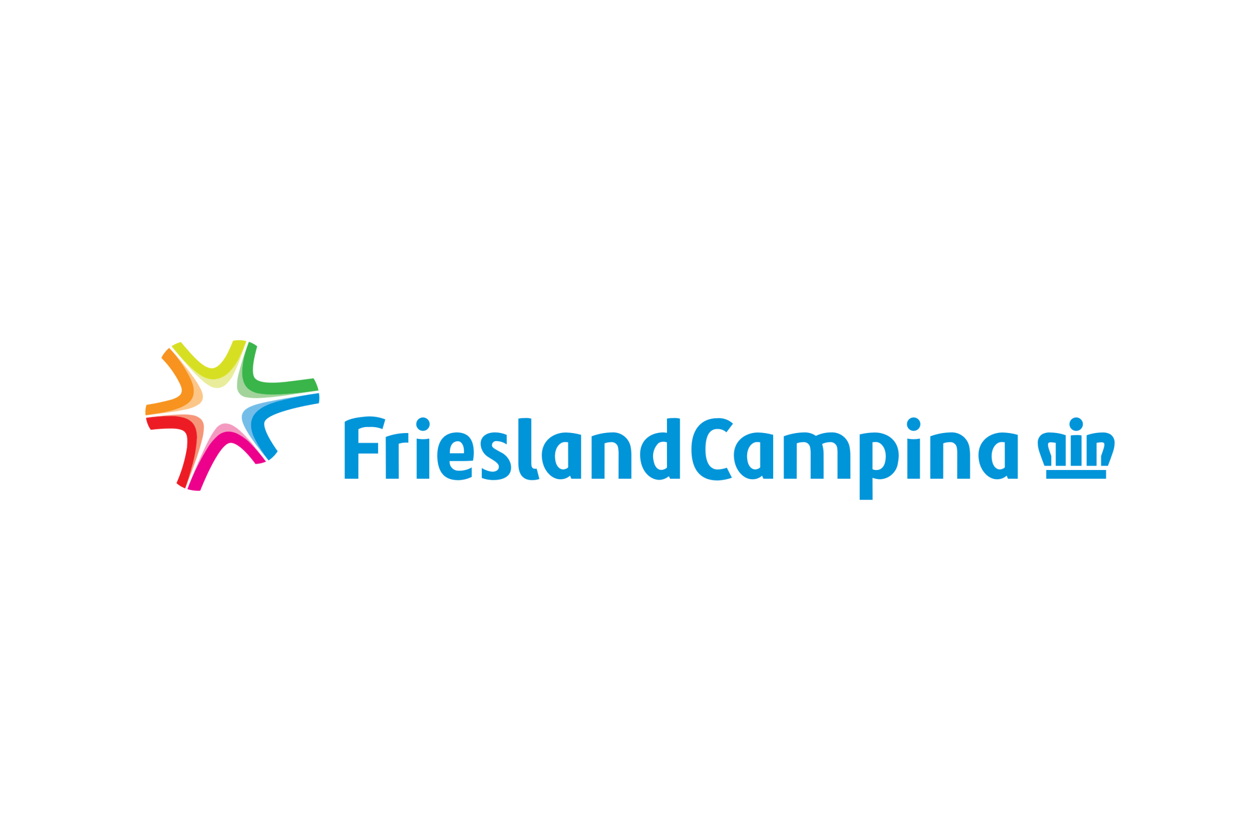 Logo van Friesland Campina, klant van AlphaRainbow voor klant- en marktinzichten
