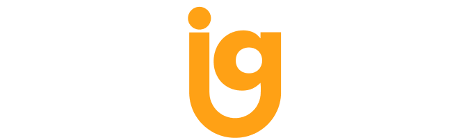 Logo van IG Design, klant van Alpharainbow voor klant- en marktinzichten